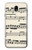 S3082 Music Sheet Hülle Schutzhülle Taschen für Samsung Galaxy J7 (2018), J7 Aero, J7 Top, J7 Aura, J7 Crown, J7 Refine, J7 Eon, J7 V 2nd Gen, J7 Star