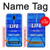 S3136 Life in the Fast Lane Swimming Pool Hülle Schutzhülle Taschen für Samsung Galaxy J7 (2018), J7 Aero, J7 Top, J7 Aura, J7 Crown, J7 Refine, J7 Eon, J7 V 2nd Gen, J7 Star