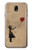 S3170 Girl Heart Out of Reach Hülle Schutzhülle Taschen für Samsung Galaxy J7 (2018), J7 Aero, J7 Top, J7 Aura, J7 Crown, J7 Refine, J7 Eon, J7 V 2nd Gen, J7 Star