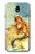 S3184 Little Mermaid Painting Hülle Schutzhülle Taschen für Samsung Galaxy J7 (2018), J7 Aero, J7 Top, J7 Aura, J7 Crown, J7 Refine, J7 Eon, J7 V 2nd Gen, J7 Star