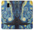 S0213 Van Gogh Starry Nights Hülle Schutzhülle Taschen für Samsung Galaxy J6 (2018)