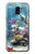 S0227 Aquarium 2 Hülle Schutzhülle Taschen für Samsung Galaxy J6 (2018)