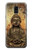 S0344 Buddha Rock Carving Hülle Schutzhülle Taschen für Samsung Galaxy J6 (2018)