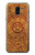 S0692 Mayan Calendar Hülle Schutzhülle Taschen für Samsung Galaxy J6 (2018)