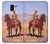 S0772 Cowboy Western Hülle Schutzhülle Taschen für Samsung Galaxy J6 (2018)