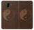 S0825 Taoism Yin Yang Hülle Schutzhülle Taschen für Samsung Galaxy J6 (2018)