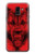 S1090 Red Wolf Hülle Schutzhülle Taschen für Samsung Galaxy J6 (2018)