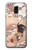 S1332 Ito Jakuchu Rooster Hülle Schutzhülle Taschen für Samsung Galaxy J6 (2018)