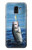 S1594 Bass Fishing Hülle Schutzhülle Taschen für Samsung Galaxy J6 (2018)