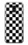 S1611 Black and White Check Chess Board Hülle Schutzhülle Taschen für Samsung Galaxy J6 (2018)