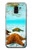 S1679 Starfish Sea Beach Hülle Schutzhülle Taschen für Samsung Galaxy J6 (2018)