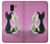 S1832 Love Cat Hülle Schutzhülle Taschen für Samsung Galaxy J6 (2018)