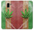 S2109 Marijuana Rasta Flag Hülle Schutzhülle Taschen für Samsung Galaxy J6 (2018)