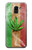 S2109 Marijuana Rasta Flag Hülle Schutzhülle Taschen für Samsung Galaxy J6 (2018)
