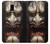 S2112 Hannya Demon Hülle Schutzhülle Taschen für Samsung Galaxy J6 (2018)