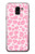 S2213 Pink Leopard Pattern Hülle Schutzhülle Taschen für Samsung Galaxy J6 (2018)