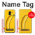S2294 Banana Hülle Schutzhülle Taschen für Samsung Galaxy J6 (2018)