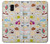 S2321 Food and Drink Seamless Hülle Schutzhülle Taschen für Samsung Galaxy J6 (2018)
