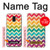 S2362 Rainbow Colorful Shavron Zig Zag Pattern Hülle Schutzhülle Taschen für Samsung Galaxy J6 (2018)