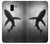 S2367 Shark Monochrome Hülle Schutzhülle Taschen für Samsung Galaxy J6 (2018)