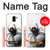 S2386 Black Widow Spider Hülle Schutzhülle Taschen für Samsung Galaxy J6 (2018)