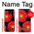 S2478 Red Daisy flower Hülle Schutzhülle Taschen für Samsung Galaxy J6 (2018)