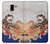 S2496 Japan Art Utagawa Kuniyoshi Tamatori Hülle Schutzhülle Taschen für Samsung Galaxy J6 (2018)