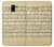 S2504 Vintage Music Sheet Hülle Schutzhülle Taschen für Samsung Galaxy J6 (2018)