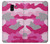 S2525 Pink Camo Camouflage Hülle Schutzhülle Taschen für Samsung Galaxy J6 (2018)