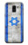 S2614 Israel Old Flag Hülle Schutzhülle Taschen für Samsung Galaxy J6 (2018)