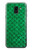S2704 Green Fish Scale Pattern Graphic Hülle Schutzhülle Taschen für Samsung Galaxy J6 (2018)
