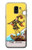 S2810 Tarot Card The Fool Hülle Schutzhülle Taschen für Samsung Galaxy J6 (2018)