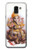 S2820 Hindu God Ganesha Ganapati Vinayaka Hülle Schutzhülle Taschen für Samsung Galaxy J6 (2018)