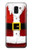 S2846 Christmas Santa Red Suit Hülle Schutzhülle Taschen für Samsung Galaxy J6 (2018)