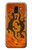 S2901 Lizard Aboriginal Art Hülle Schutzhülle Taschen für Samsung Galaxy J6 (2018)