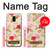 S3037 Pretty Rose Cottage Flora Hülle Schutzhülle Taschen für Samsung Galaxy J6 (2018)