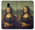 S3038 Mona Lisa Da Vinci Painting Hülle Schutzhülle Taschen für Samsung Galaxy J6 (2018)
