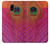 S3201 Pink Peacock Feather Hülle Schutzhülle Taschen für Samsung Galaxy J6 (2018)