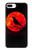 S3328 Crow Red Moon Hülle Schutzhülle Taschen für iPhone 7 Plus, iPhone 8 Plus