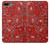 S3354 Red Classic Bandana Hülle Schutzhülle Taschen für iPhone 7 Plus, iPhone 8 Plus