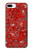 S3354 Red Classic Bandana Hülle Schutzhülle Taschen für iPhone 7 Plus, iPhone 8 Plus