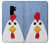 S3254 Chicken Cartoon Hülle Schutzhülle Taschen für Samsung Galaxy S9 Plus