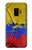 S3306 Colombia Flag Vintage Football Graphic Hülle Schutzhülle Taschen für Samsung Galaxy S9