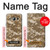 S3294 Army Desert Tan Coyote Camo Camouflage Hülle Schutzhülle Taschen für Samsung Galaxy J3 (2016)