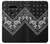 S3363 Bandana Black Pattern Hülle Schutzhülle Taschen für LG V30, LG V30 Plus, LG V30S ThinQ, LG V35, LG V35 ThinQ
