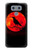 S3328 Crow Red Moon Hülle Schutzhülle Taschen für LG G6