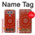 S3355 Bandana Red Pattern Hülle Schutzhülle Taschen für LG G6