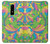 S3273 Flower Line Art Pattern Hülle Schutzhülle Taschen für OnePlus 6