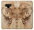 S1045 Leonardo da Vinci Woman's Head Hülle Schutzhülle Taschen für Note 9 Samsung Galaxy Note9