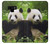 S1073 Panda Enjoy Eating Hülle Schutzhülle Taschen für Note 9 Samsung Galaxy Note9